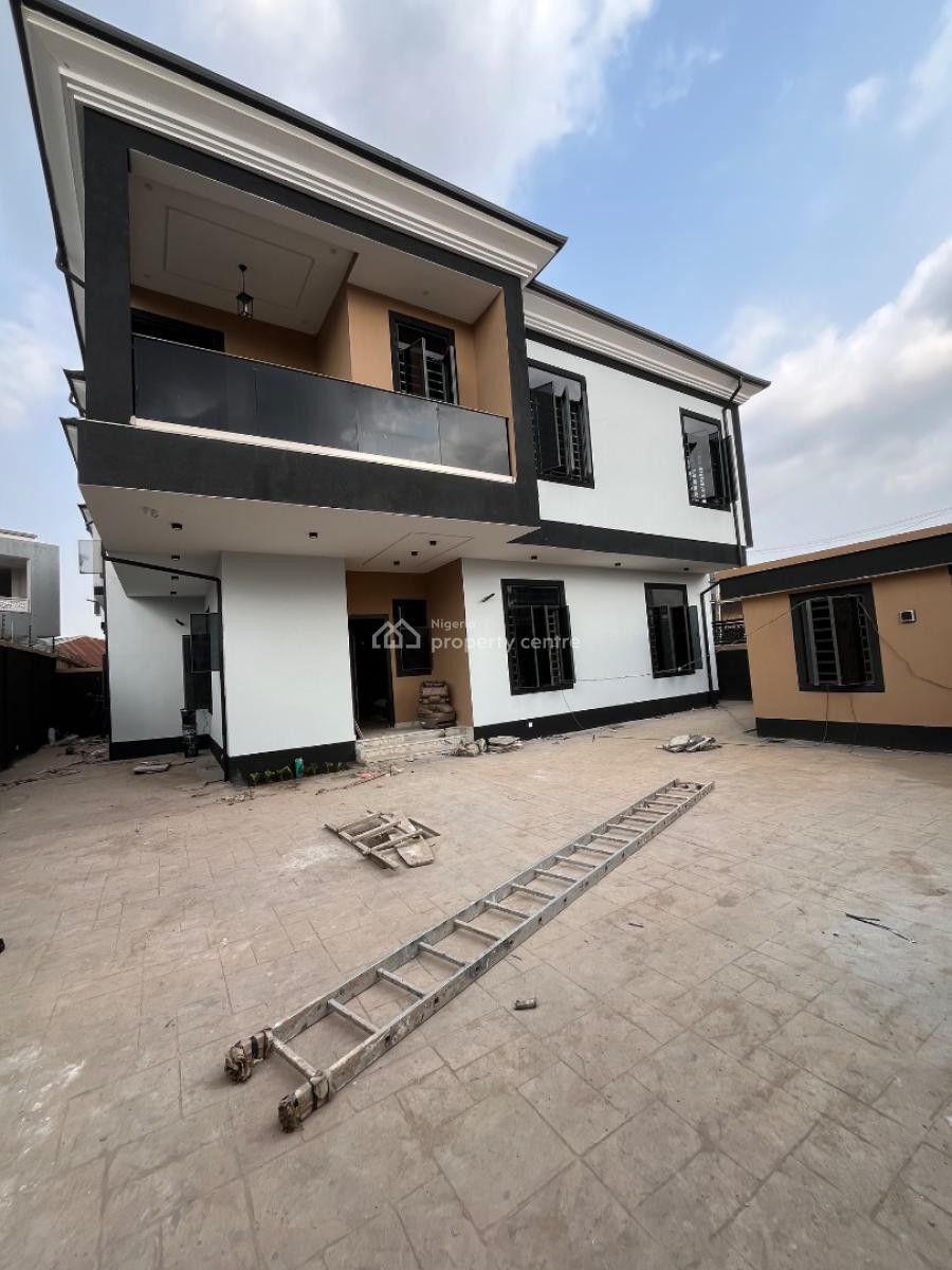 Beautifully Built 5 Bedroom Duplex with Attached Bq, Lola Holloway, Omole Phase 1, Ikeja, Lagos, Detached Duplex for Sale