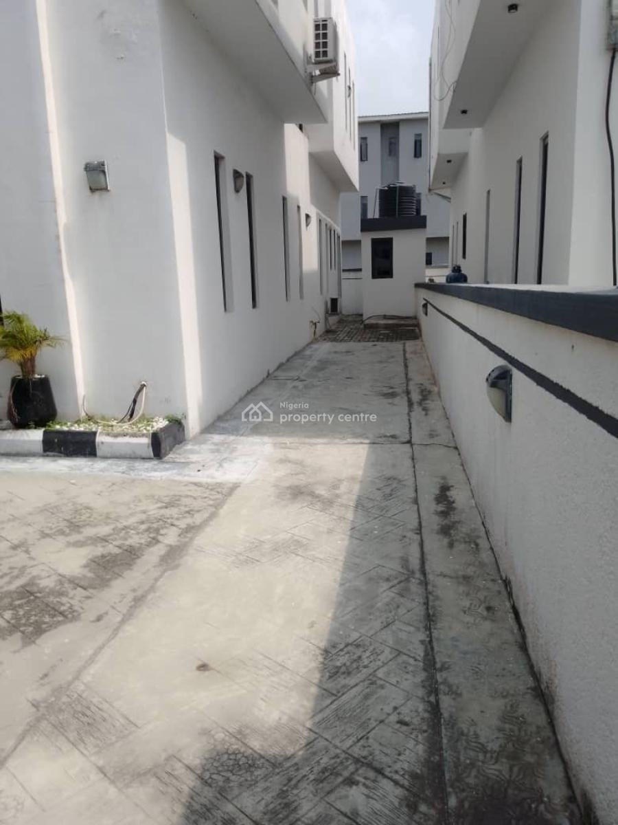 4 Bedroom Semi Detached Duplex with Bq, Lekki Scheme 2 Estate After Con Oil, Ogombo, Ajah, Lagos, Semi-detached Duplex for Rent