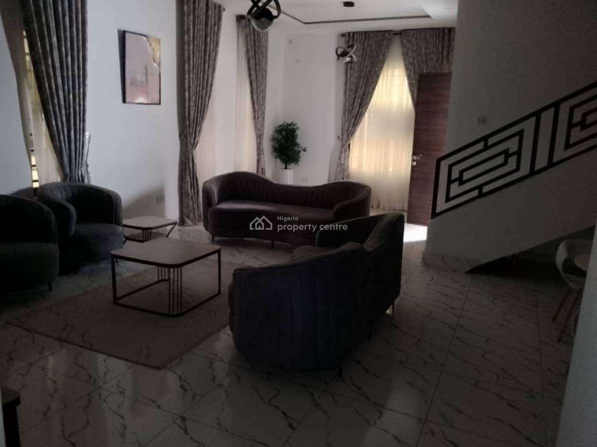 4 Bedroom Semi Detached Duplex with Bq, Lekki Scheme 2 Estate After Con Oil, Ogombo, Ajah, Lagos, Semi-detached Duplex for Rent