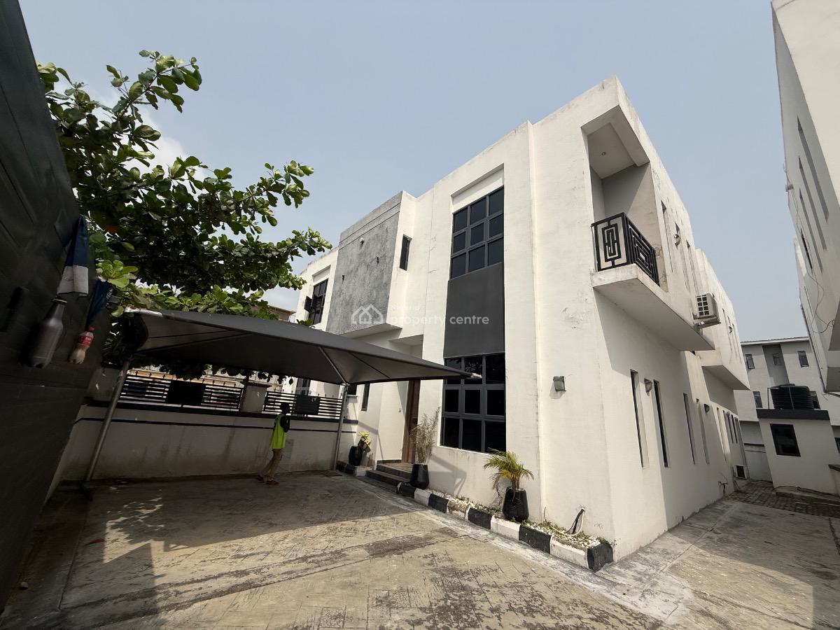 4 Bedroom Semi Detached Duplex with Bq, Lekki Scheme 2 Estate After Con Oil, Ogombo, Ajah, Lagos, Semi-detached Duplex for Rent