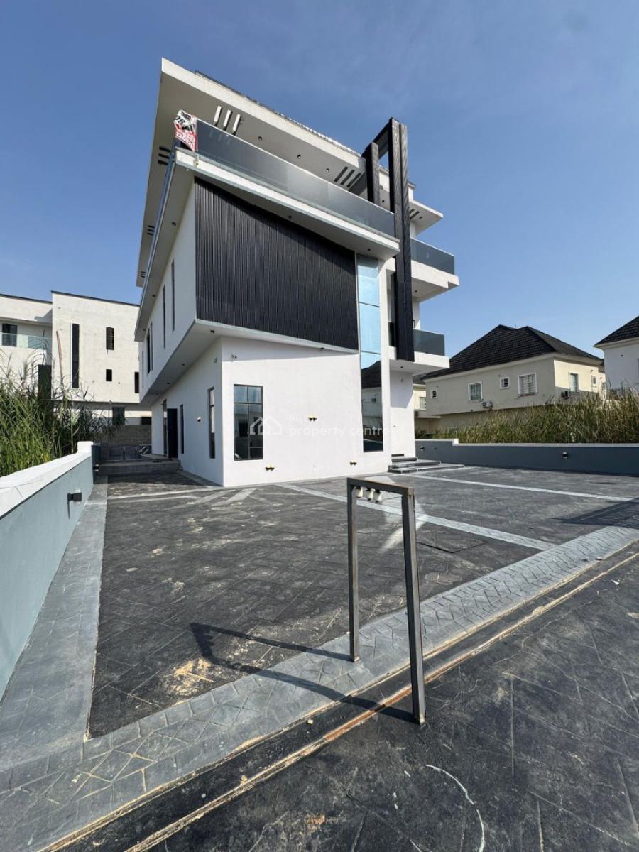 Newly Built 5 Bedroom Fully Detached Duplex with Pool & Bq, Lekki County, Ikota, Lekki, Lagos, Detached Duplex for Sale