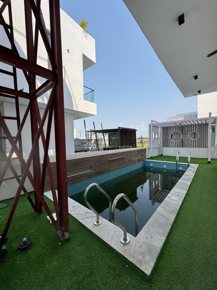 Luxuriously Built 5 Bedroom Fully Detached Duplex with Cinema & Pool, Osapa, Lekki, Lagos, Detached Duplex for Sale