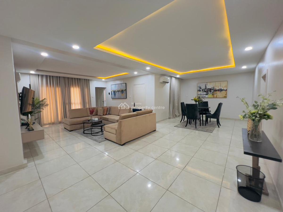 Premium Furnished 3-bedroom Apartments, Off Ajose Adeogun Street, Victoria Island (vi), Lagos, Flat / Apartment for Rent