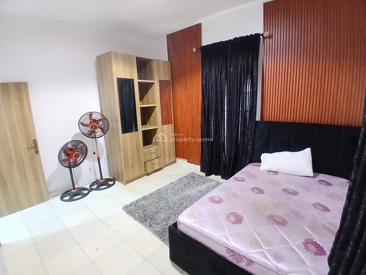 Fully Serviced and Furnished 3bedroom Apartment with Bq & Solar Invert, Agungi, Lekki, Lagos, Flat / Apartment for Rent