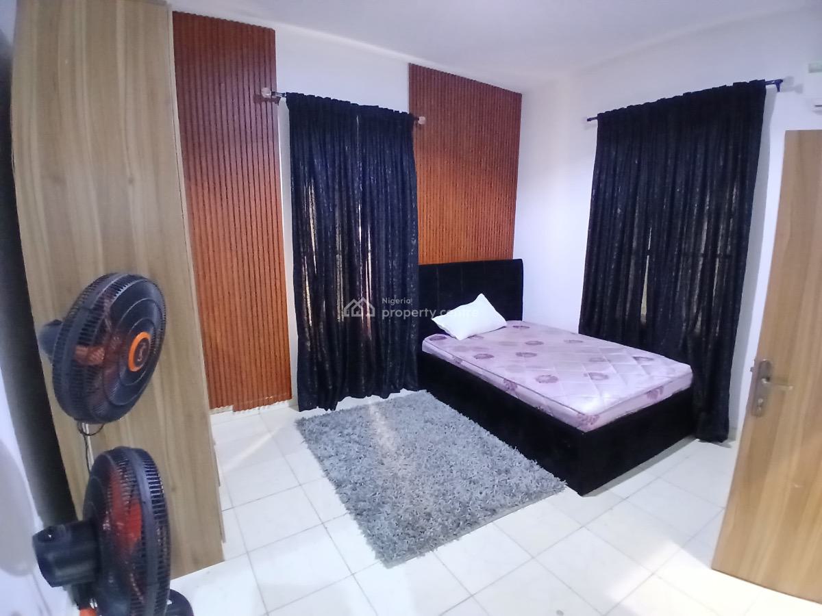 Fully Serviced and Furnished 3bedroom Apartment with Bq & Solar Invert, Agungi, Lekki, Lagos, Flat / Apartment for Rent