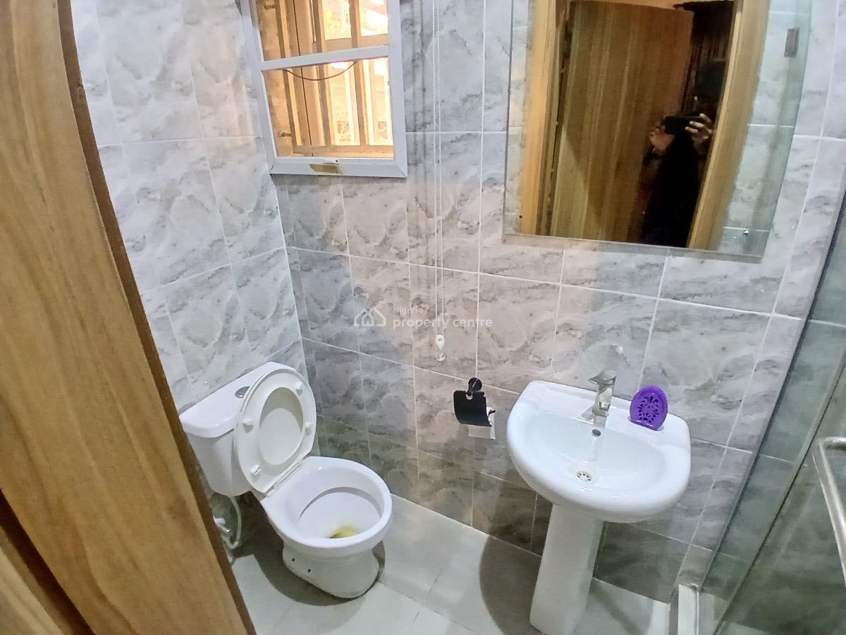 Fully Serviced and Furnished 3bedroom Apartment with Bq & Solar Invert, Agungi, Lekki, Lagos, Flat / Apartment for Rent