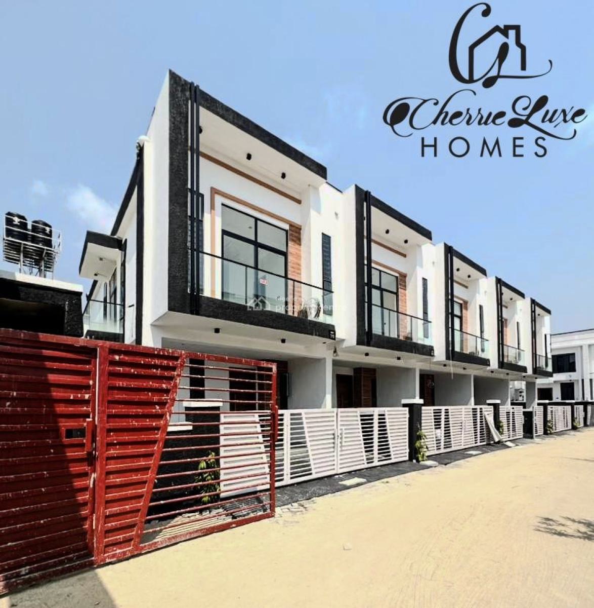 Luxury 4 Bedroom Terrace  Duplex, Ikota, Lekki, Lagos, Terraced Duplex for Sale