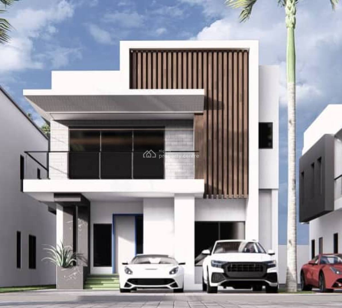 Carcass 3 Bedroom Terrace Duplex. Off Plan, Nile University Gate, Idu Industrial, Abuja, Terraced Duplex for Sale