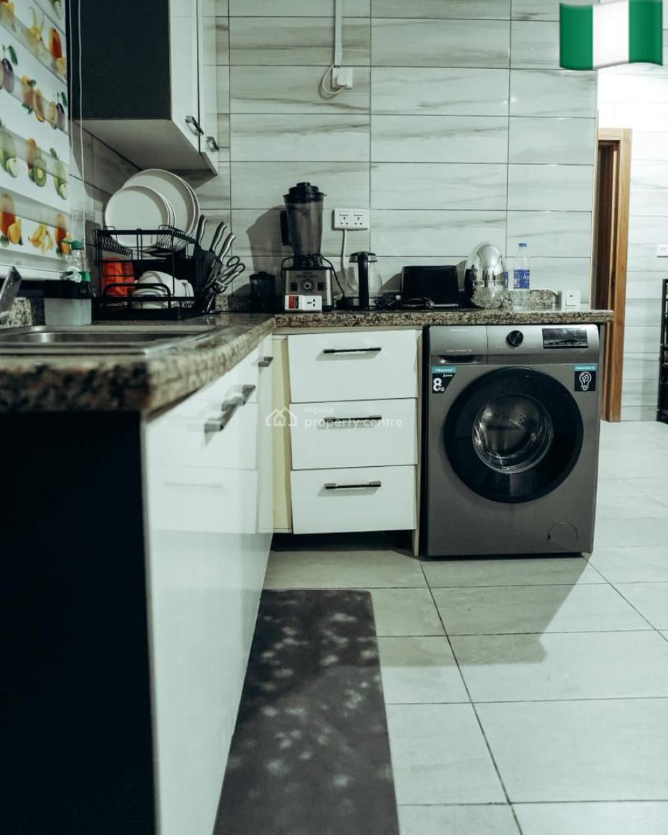 Luxury 3 Bedroom Apartment Suitable for Airbnb with Swimming Pool, Banana Island, Ikoyi, Lagos, Flat / Apartment for Rent