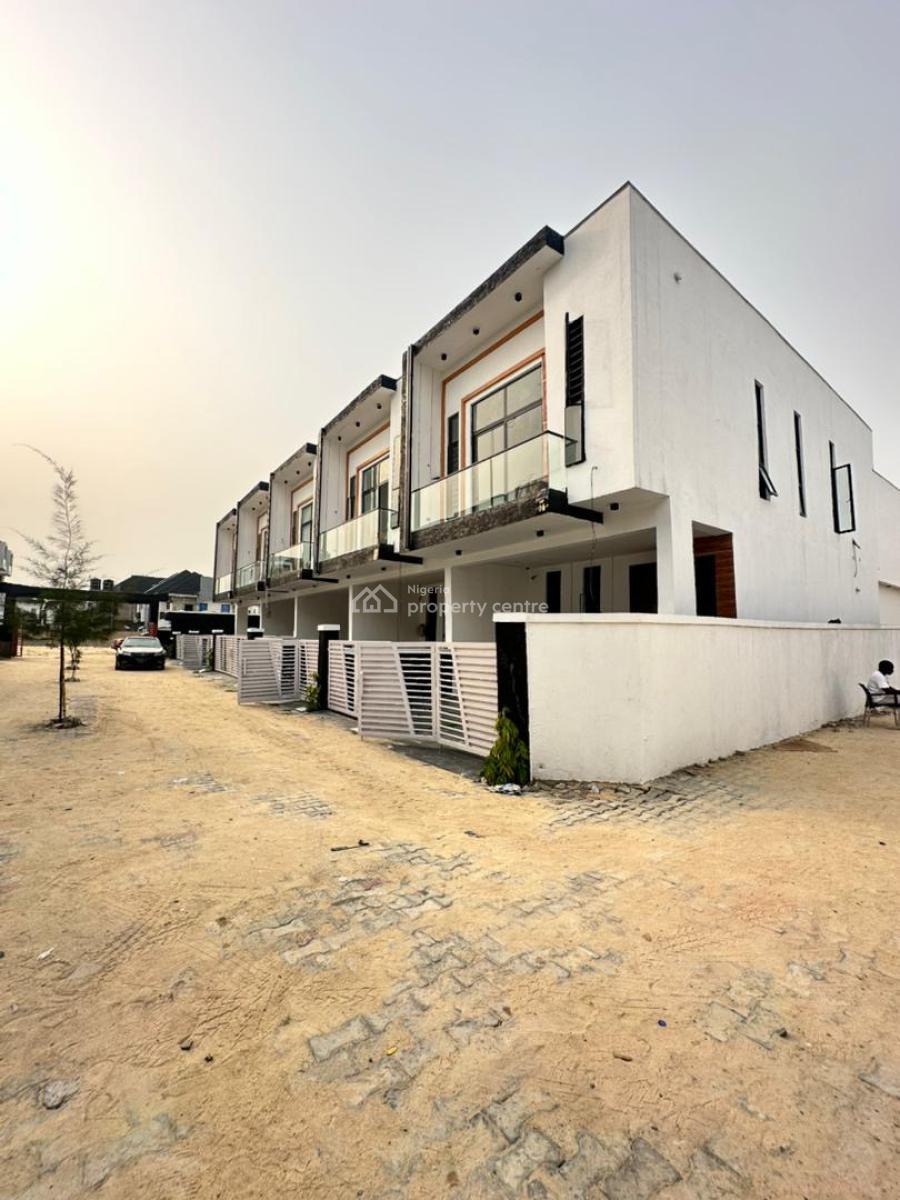Self Serviced 4 Bedroom Terrace Duplex, Ikota, Lekki, Lagos, Terraced Duplex for Rent