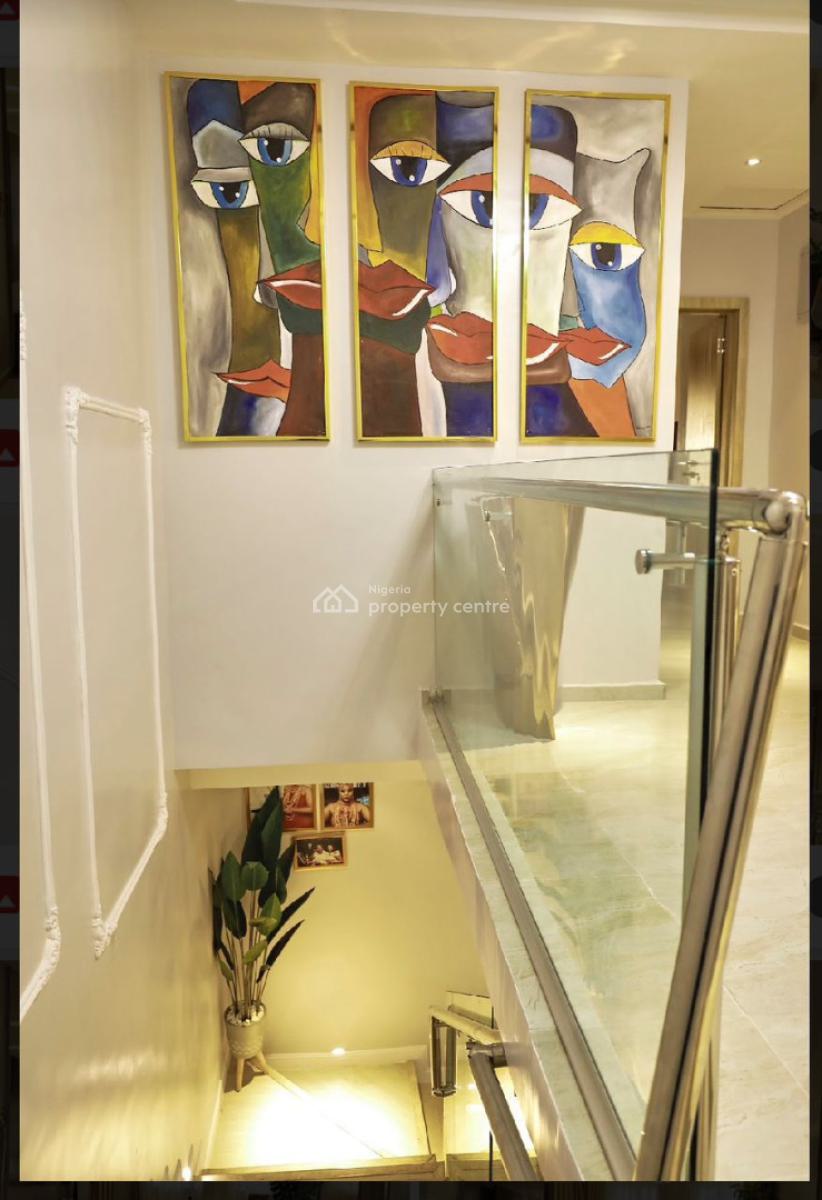 Fully Serviced and Furnished Luxury 4 Bedroom Semi Detached Duplex, Osapa, Lekki, Lagos, Semi-detached Duplex for Rent