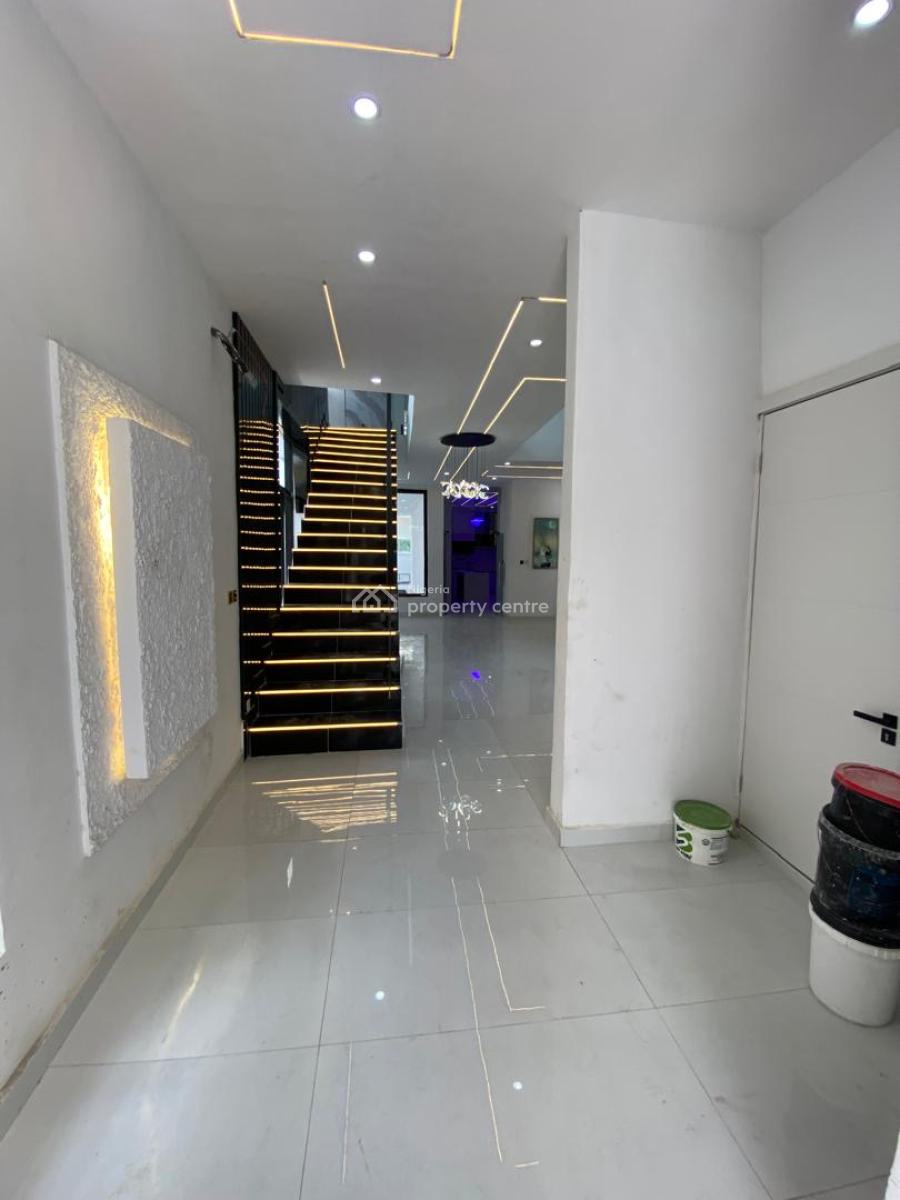 Newly Built 5 Bedroom Contemporary Design with 1 En-suite Bq, Gated Estate By Lekki Toll Gate, Lekki, Lagos, Detached Duplex for Sale