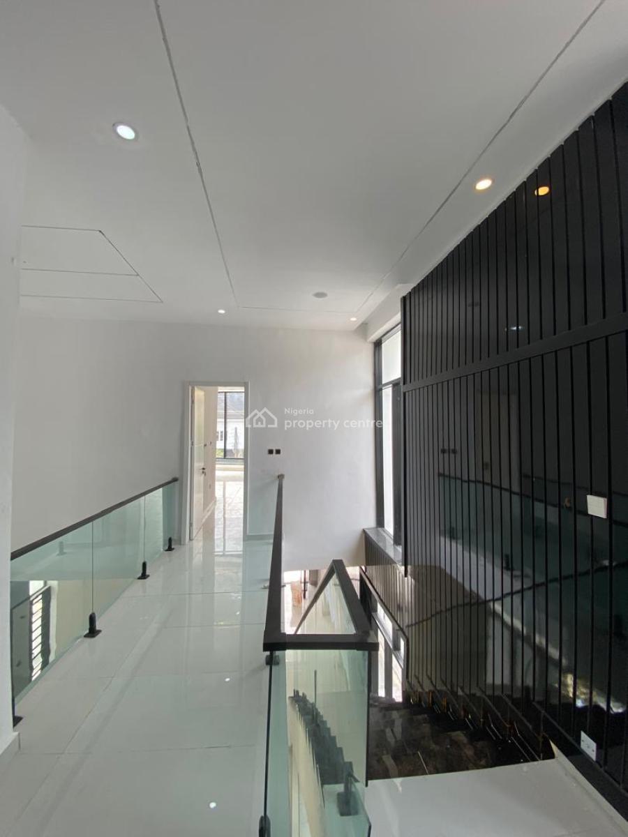 Newly Built 5 Bedroom Contemporary Design with 1 En-suite Bq, Gated Estate By Lekki Toll Gate, Lekki, Lagos, Detached Duplex for Sale