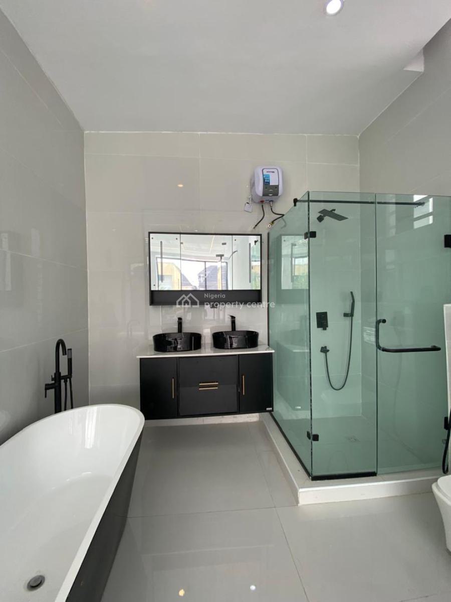 Newly Built 5 Bedroom Contemporary Design with 1 En-suite Bq, Gated Estate By Lekki Toll Gate, Lekki, Lagos, Detached Duplex for Sale