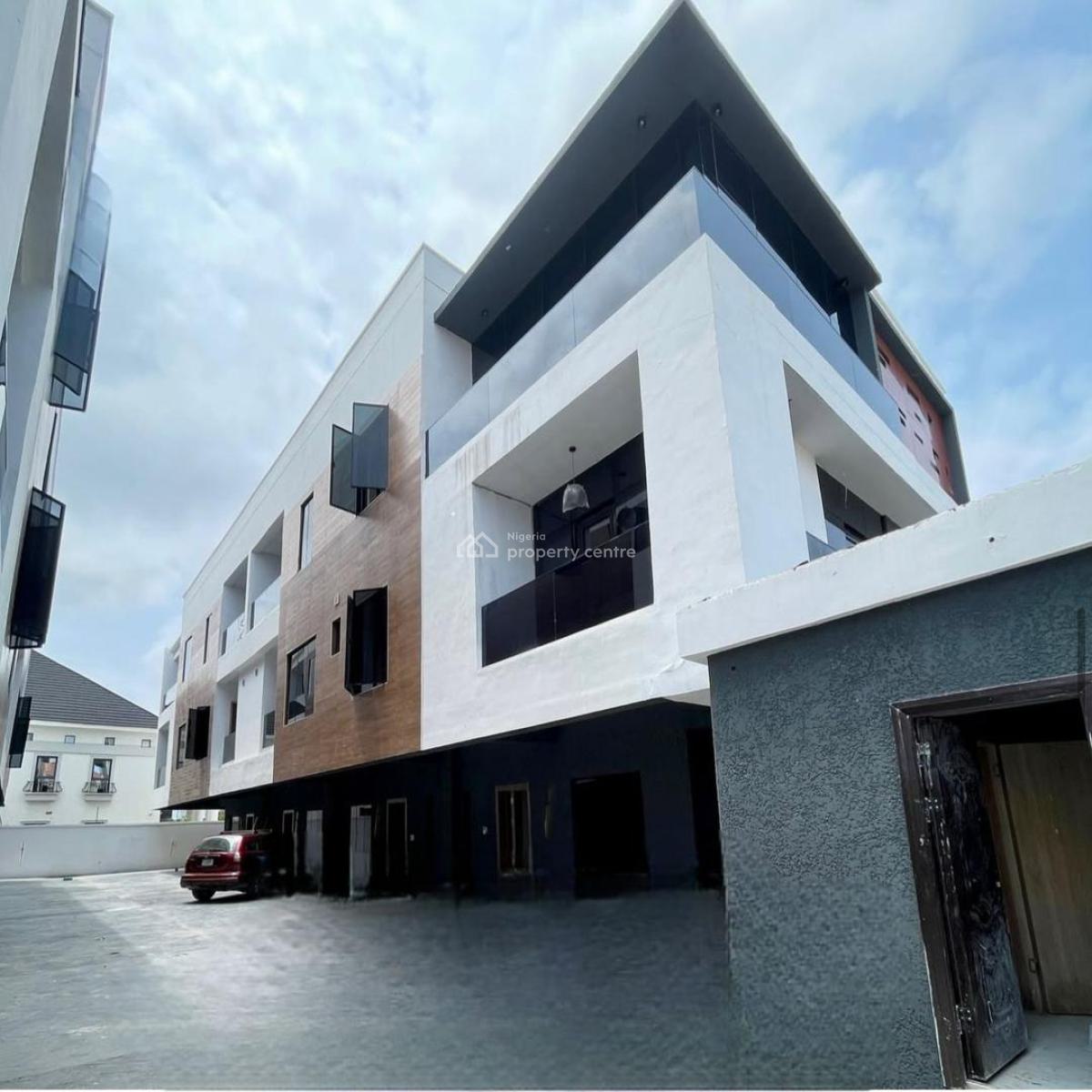 Brand New 4 Bedroom Terrace Duplex with a Pool , Gym, and Bq, Lekki Phase 1, Lekki, Lagos, Terraced Duplex for Sale