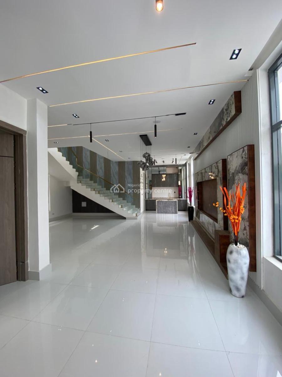 Newly Built 5 Bedroom Contemporary Design Duplex with 1 En-suite Bq, Gated Estate in Lekki Toll Gate, Lekki, Lagos, Detached Duplex for Sale