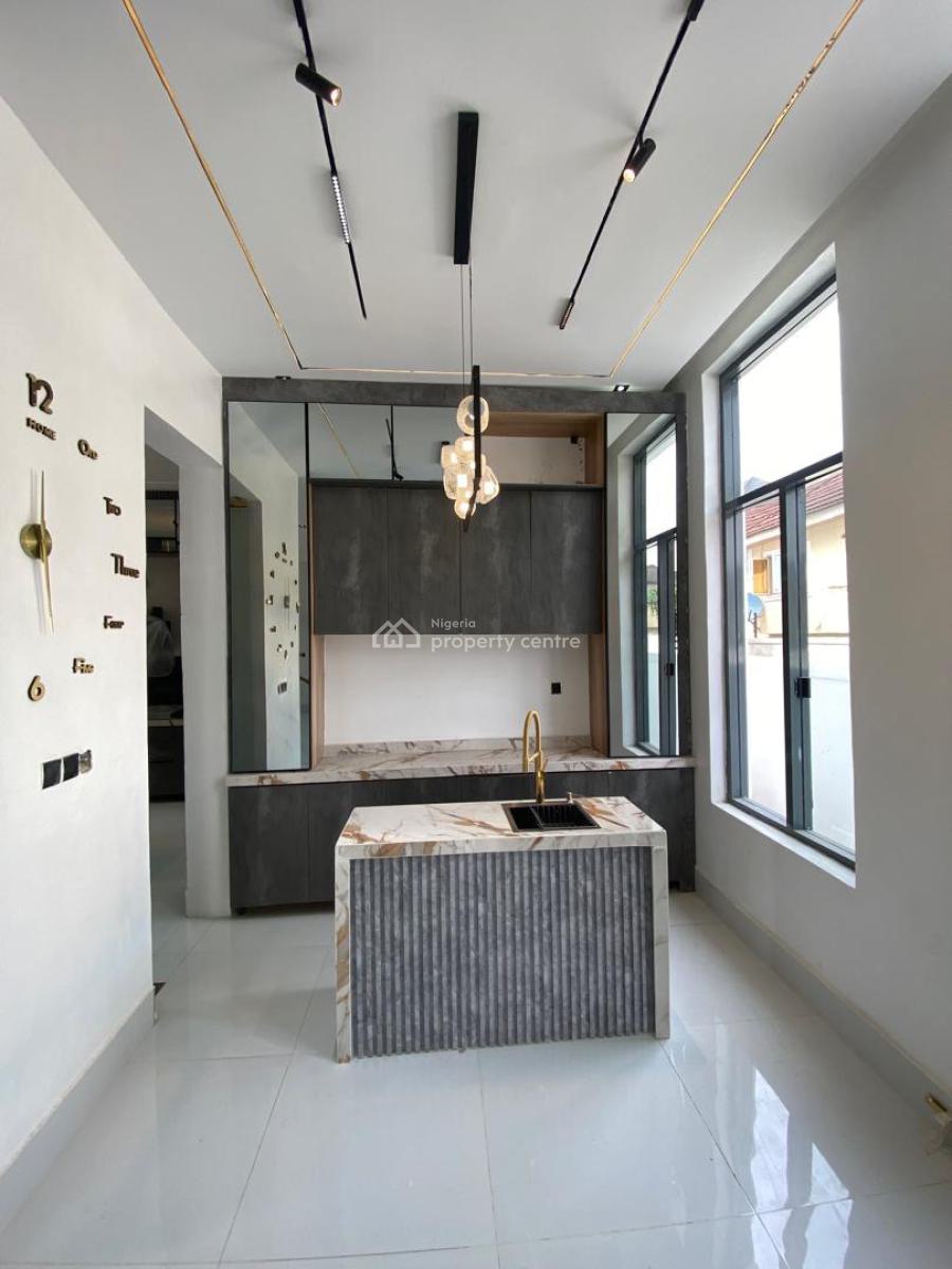 Newly Built 5 Bedroom Contemporary Design Duplex with 1 En-suite Bq, Gated Estate in Lekki Toll Gate, Lekki, Lagos, Detached Duplex for Sale