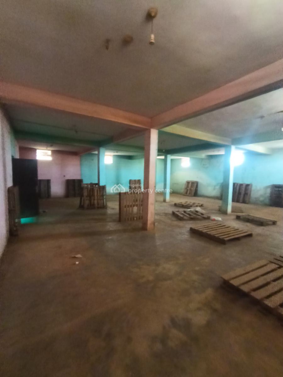 Spacious Warehouse with Carved Out Office Space with 4 Toilets, Sagamu, Ogun, Warehouse for Rent