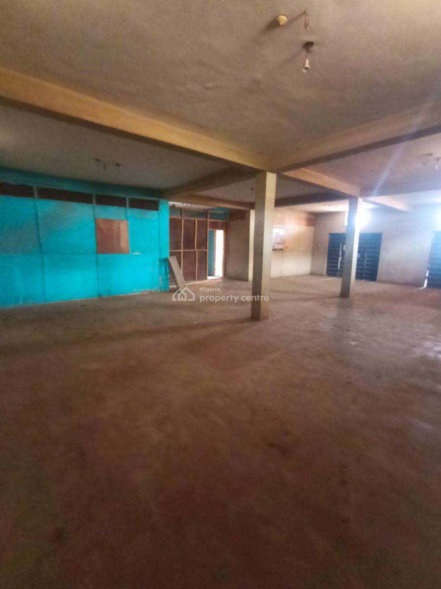 Spacious Warehouse with Carved Out Office Space with 4 Toilets, Sagamu, Ogun, Warehouse for Rent