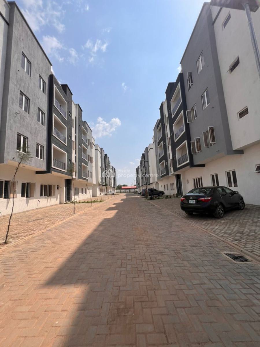 Brand New 3 Bedrooms Apartment with 2 Living Rooms and Bq, Wuye, Abuja, Flat / Apartment for Rent