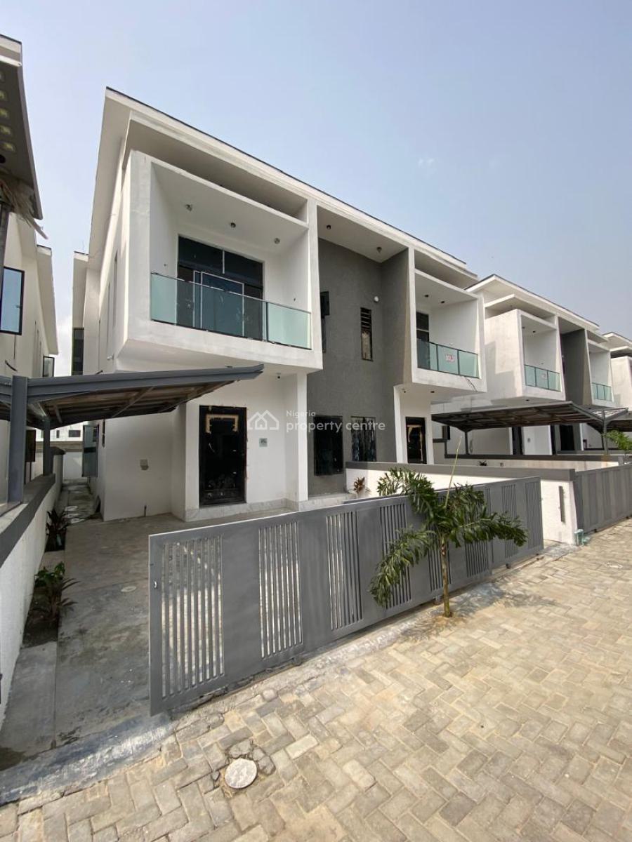 4 Bedroom Contemporary Design Duplex with 1 En-suite Bq, Gated Estate in Orchid Lekki Lagos, Lekki, Lagos, Detached Duplex for Sale