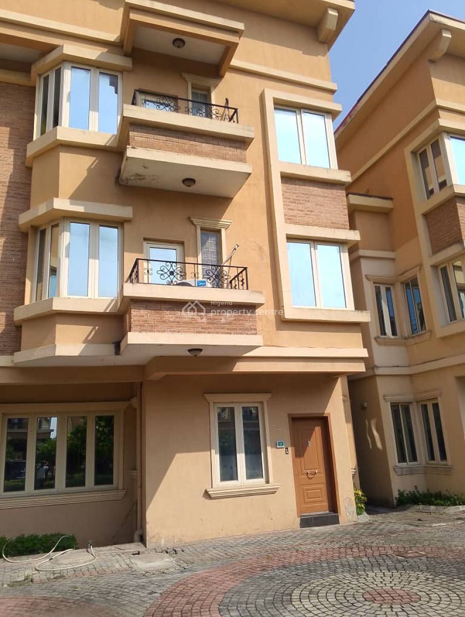 Luxury 4 Bedrooms Terrace Duplex with a Room Bq, Oniru, Victoria Island (vi), Lagos, Terraced Duplex for Rent