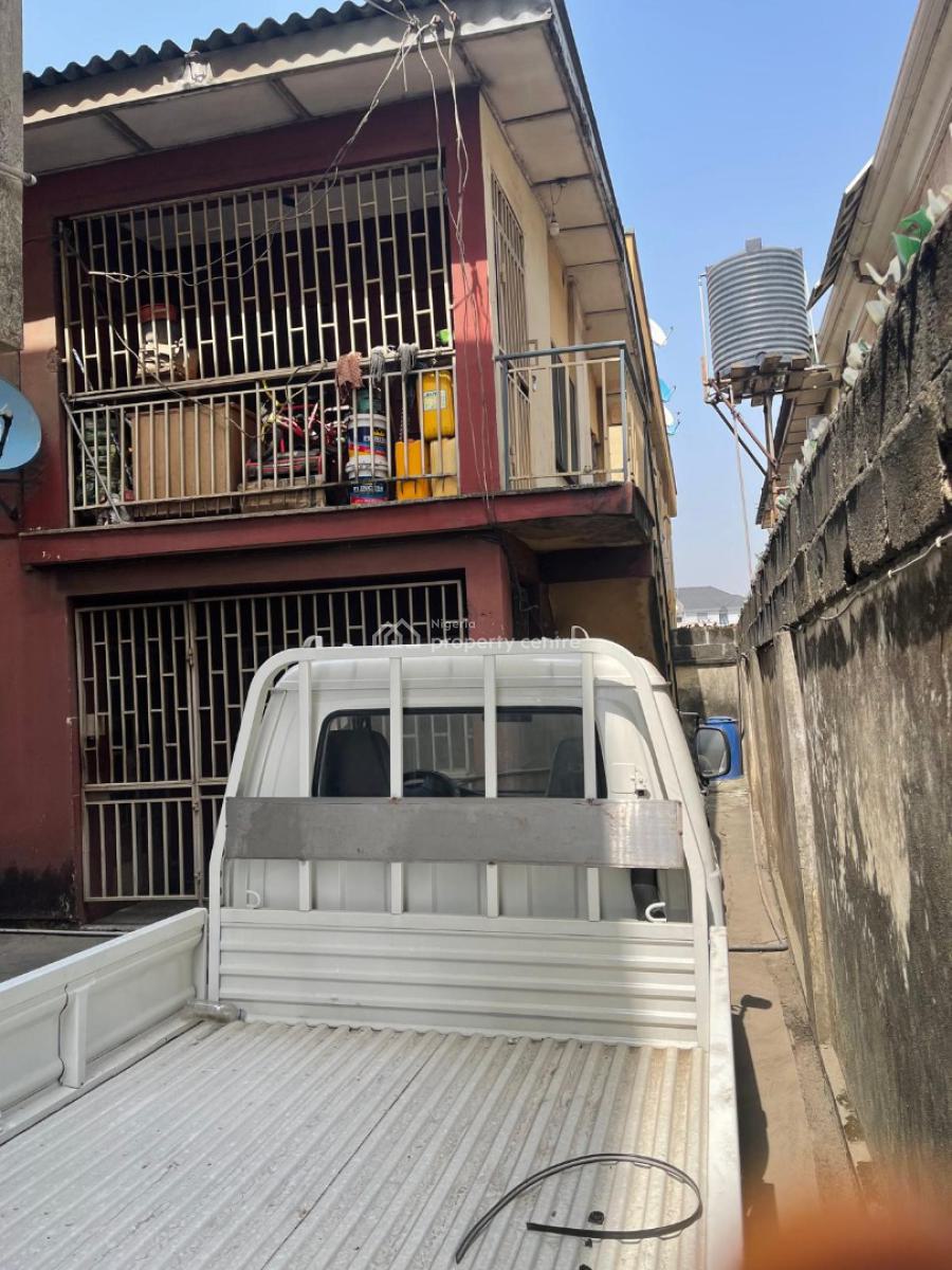 a Block of 5 Units Flats with an Attached Warehouse, Palm Avenue Estate, Mushin, Lagos, Flat / Apartment for Sale