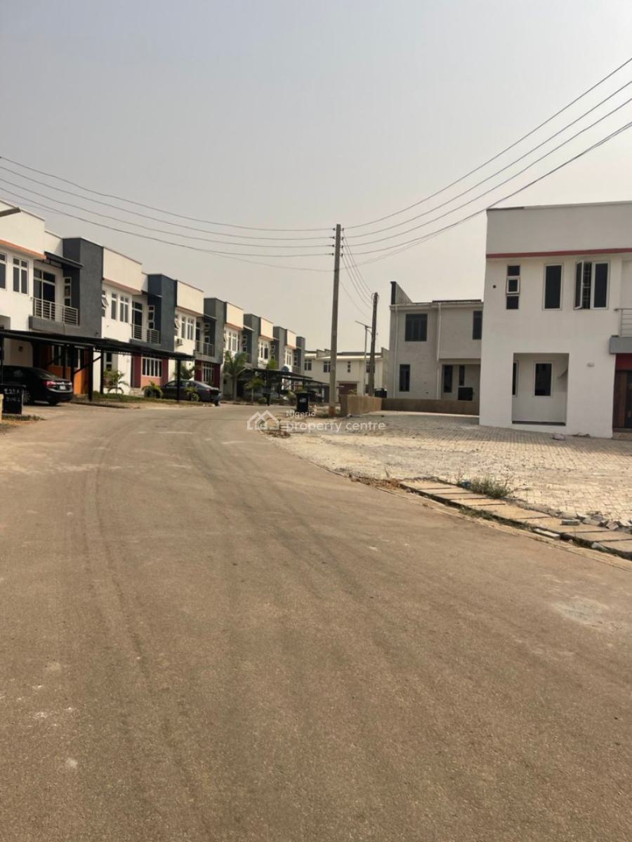 3 Bedroom Shell Carcass Terrace Duplex with 1 Room Bq, Gwarinpa, Abuja, Terraced Duplex for Sale