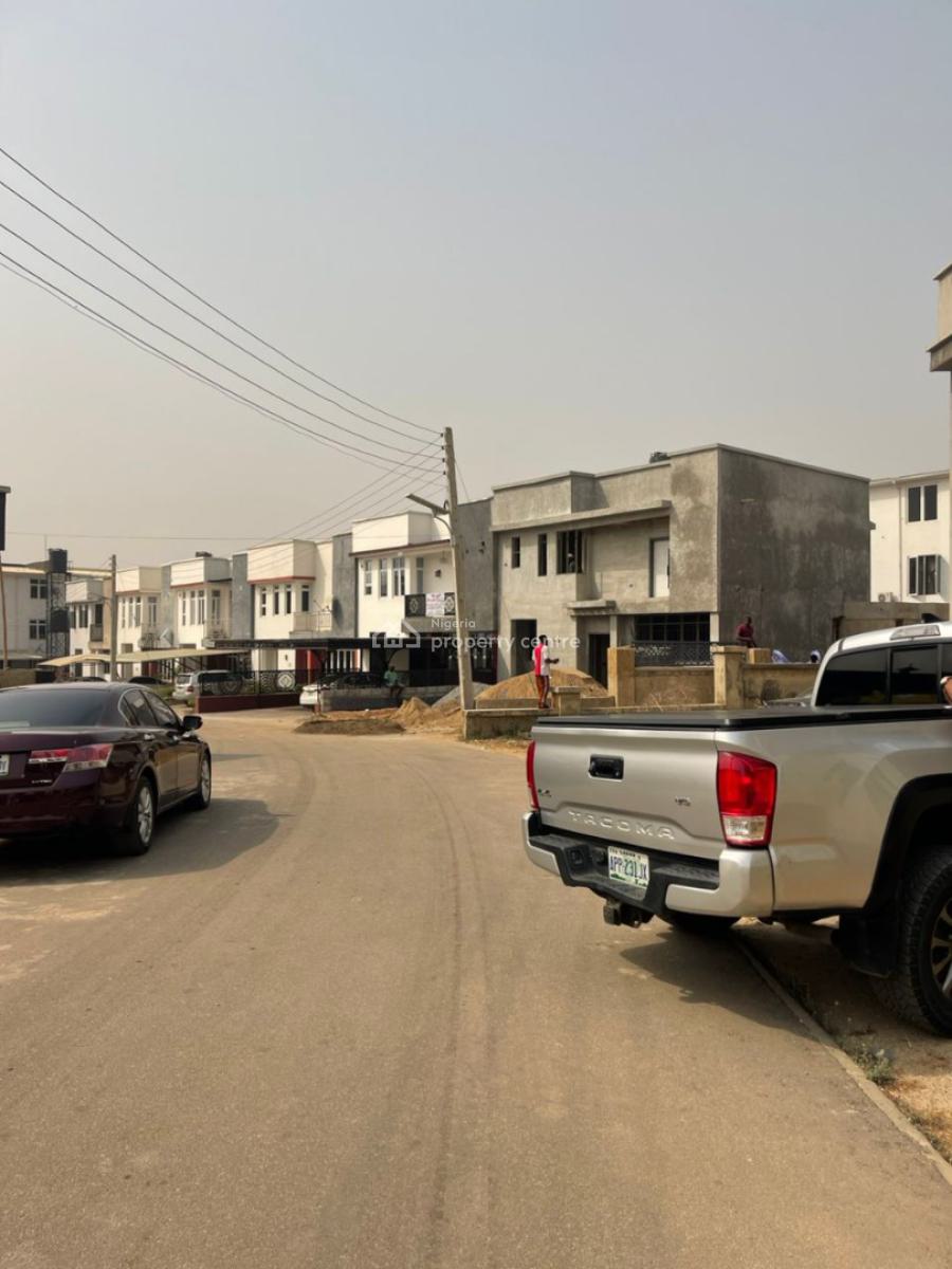 3 Bedroom Shell Carcass Terrace Duplex with 1 Room Bq, Gwarinpa, Abuja, Terraced Duplex for Sale