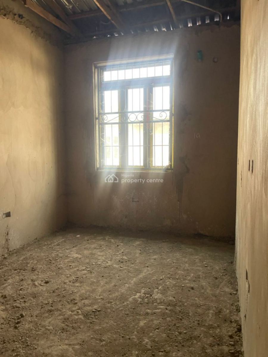 3 Bedroom Shell Carcass Terrace Duplex with 1 Room Bq, Gwarinpa, Abuja, Terraced Duplex for Sale