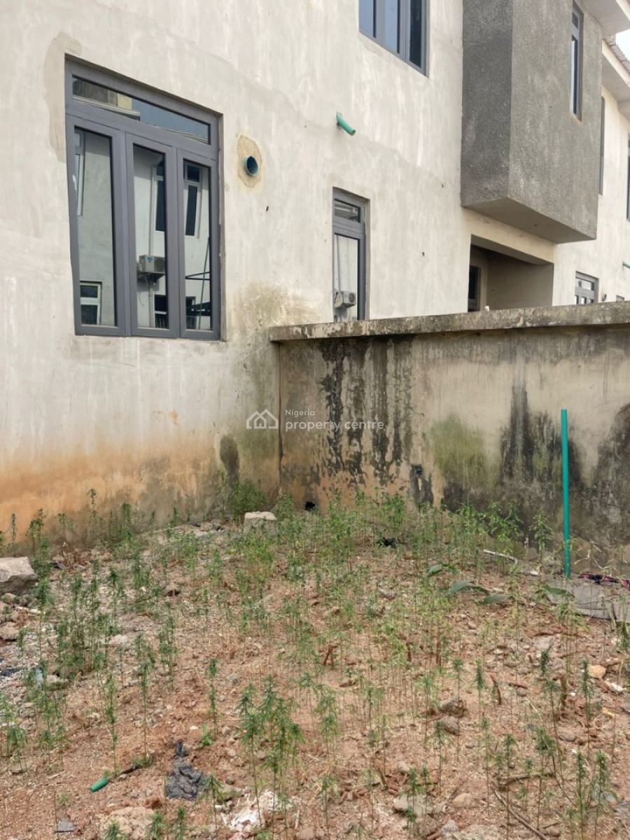 3 Bedroom Shell Carcass Terrace Duplex with 1 Room Bq, Gwarinpa, Abuja, Terraced Duplex for Sale