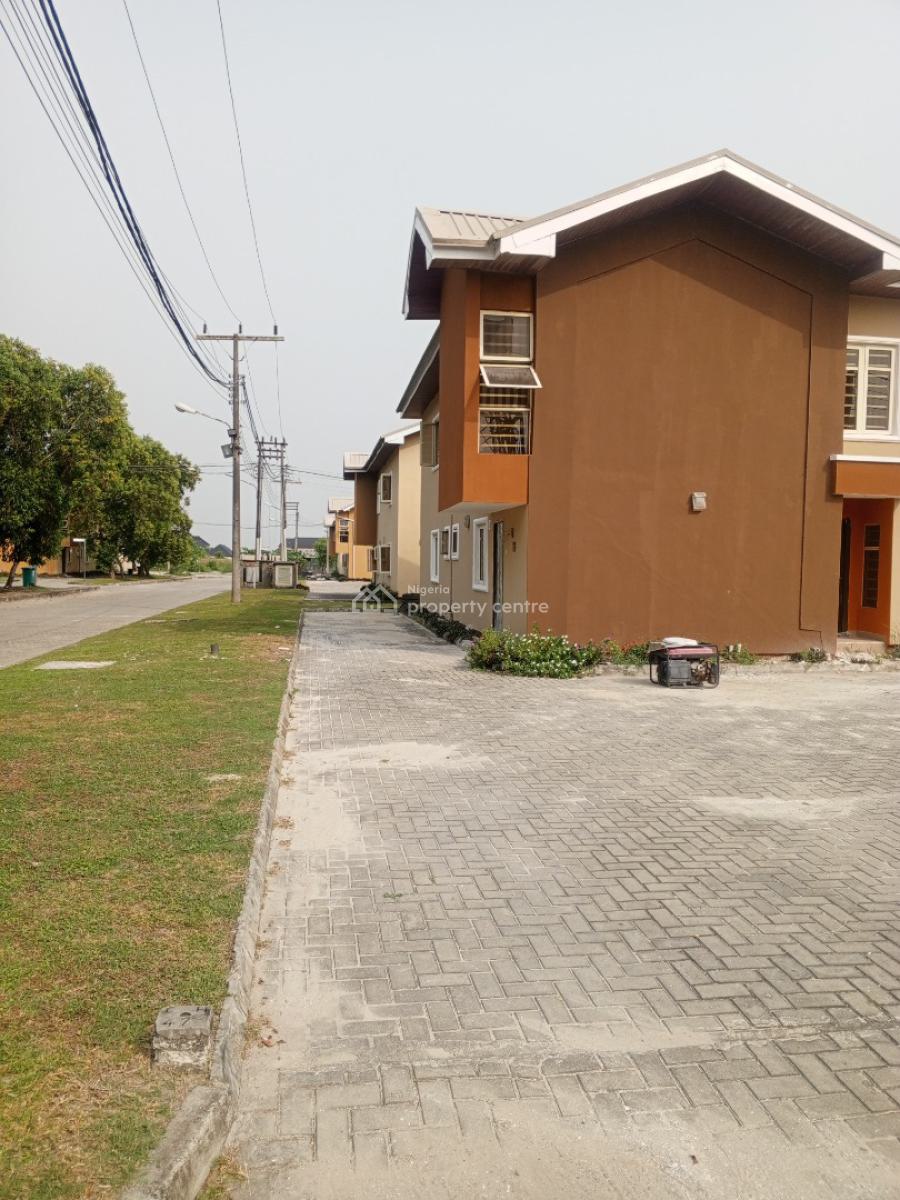 Luxury 3 Bedroom Semi Detached House with Bq in a Secured Estate, Chois Oasis Estate, Abijo, Lekki, Lagos, Semi-detached Duplex for Sale