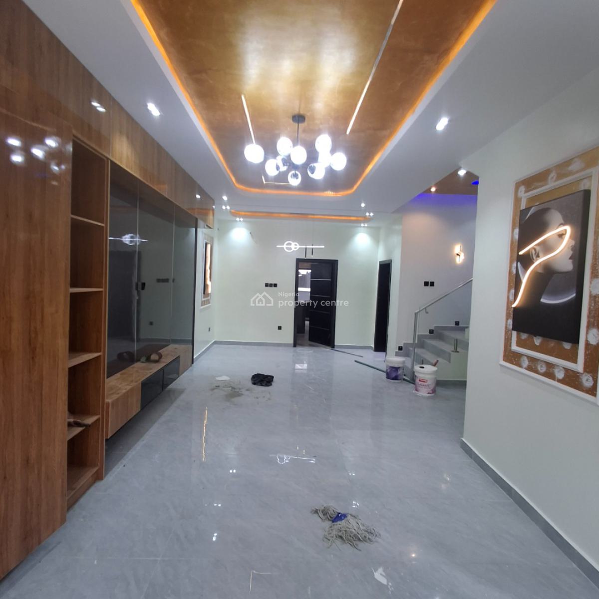 Five Bedroom Fully Detached Duplex, Osapa, Lekki, Lagos, Detached Duplex for Sale