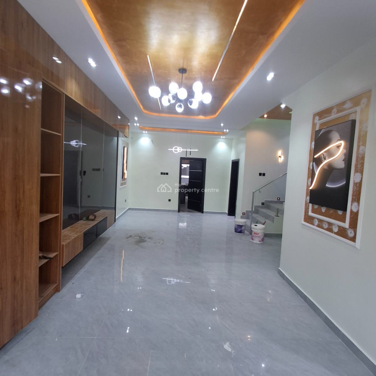 Five Bedroom Fully Detached Duplex, Osapa, Lekki, Lagos, Detached Duplex for Sale