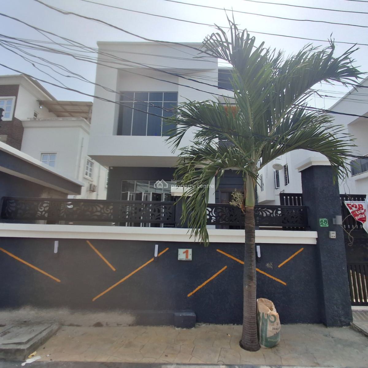Five Bedroom Fully Detached Duplex, Osapa, Lekki, Lagos, Detached Duplex for Sale