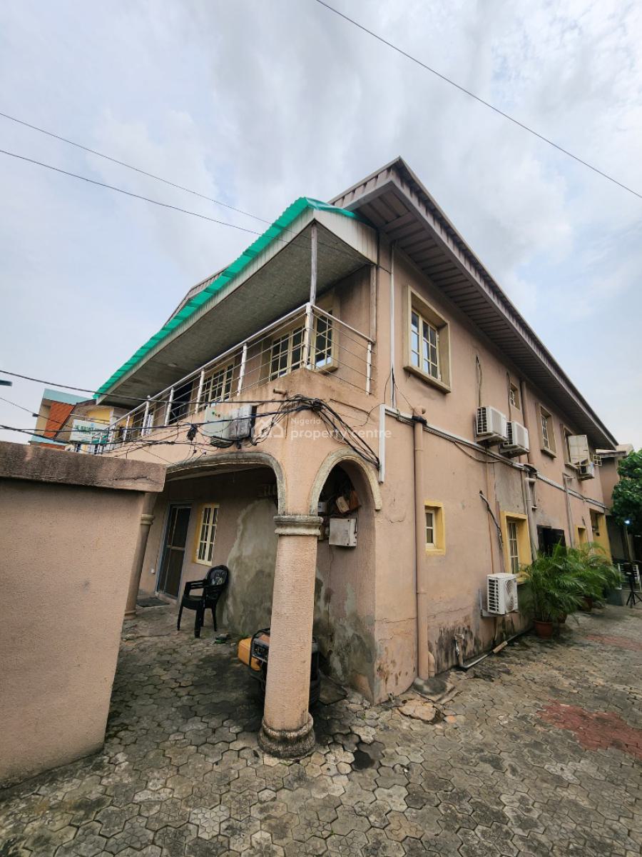 Standard Block of 4 Flats in a Prime and Secure Location., Off Falolu Street, Ogunlana, Surulere, Lagos, Block of Flats for Sale