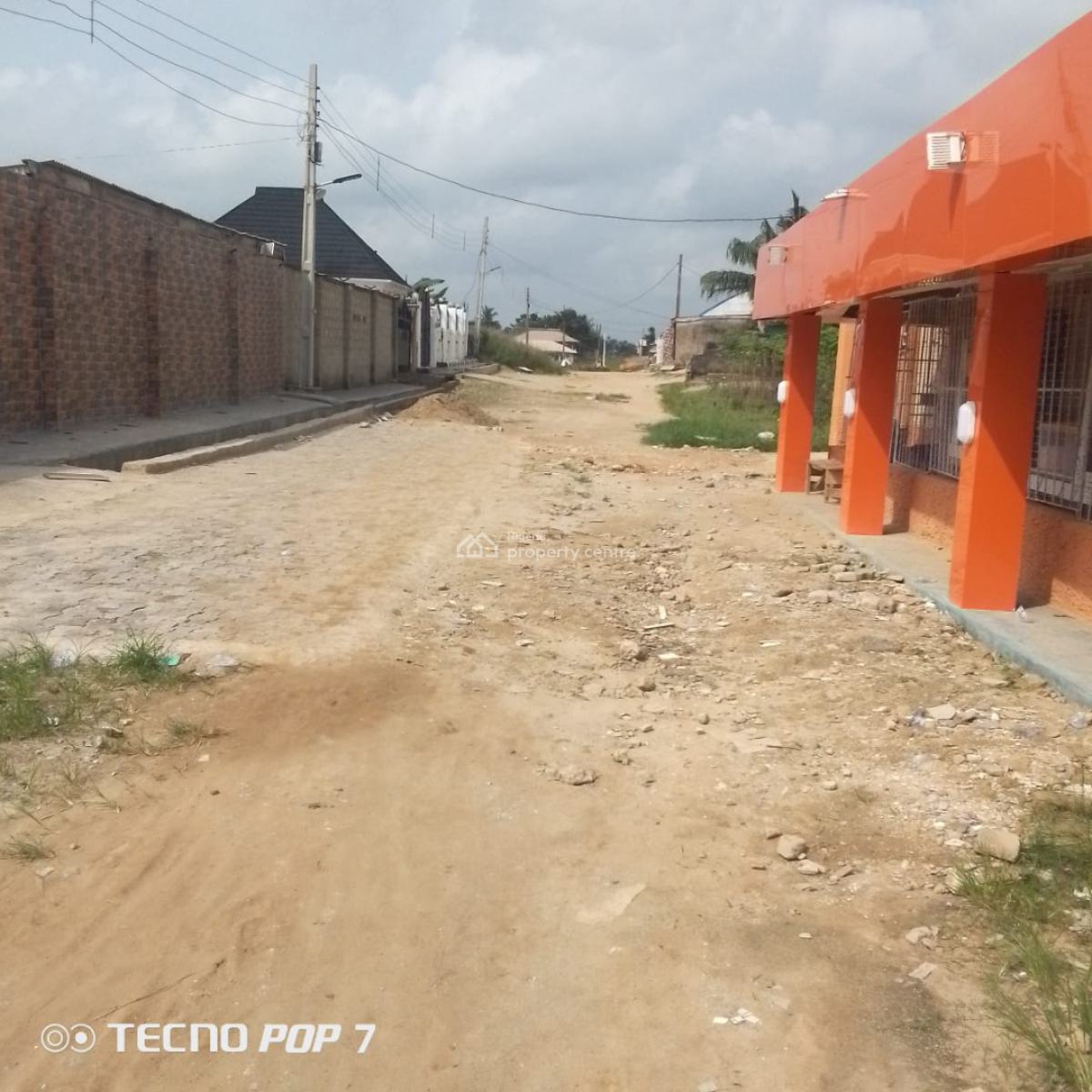 P.o.p 2 Bedroom Flat Bungalow on Half Plot of Land, Unity Avenue Igbo Olomu Community, Isawo, Ikorodu, Lagos, House for Sale