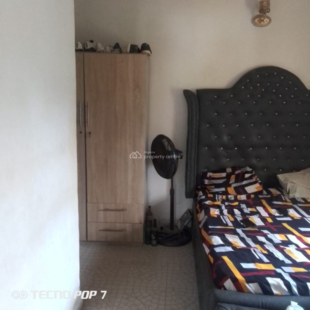 P.o.p 2 Bedroom Flat Bungalow on Half Plot of Land, Unity Avenue Igbo Olomu Community, Isawo, Ikorodu, Lagos, House for Sale