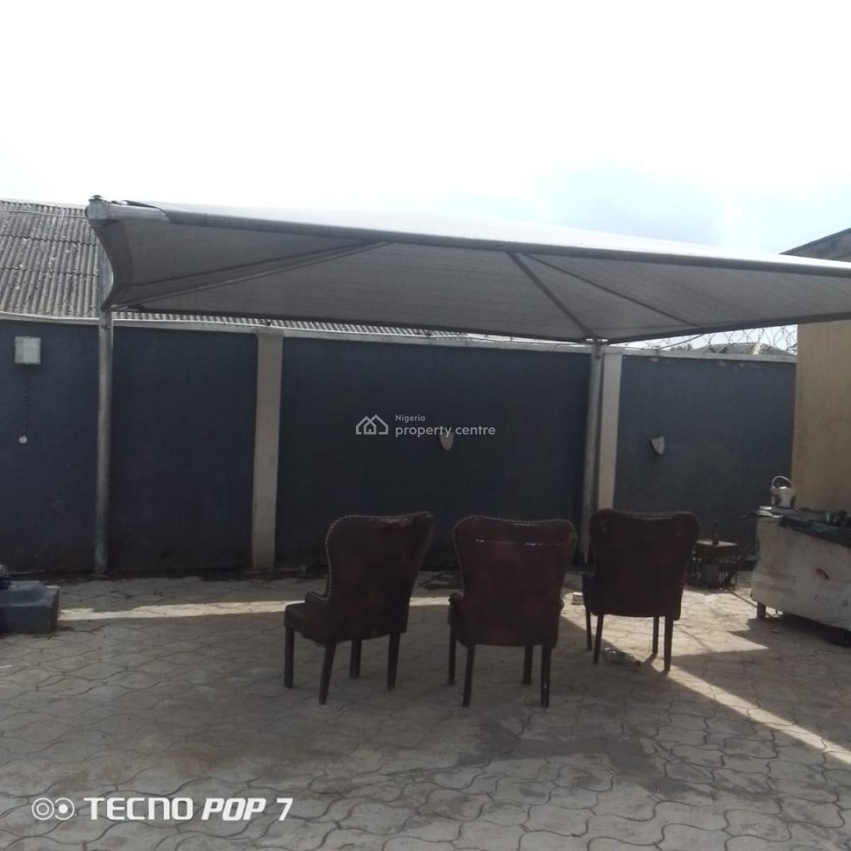 P.o.p 2 Bedroom Flat Bungalow on Half Plot of Land, Unity Avenue Igbo Olomu Community, Isawo, Ikorodu, Lagos, House for Sale