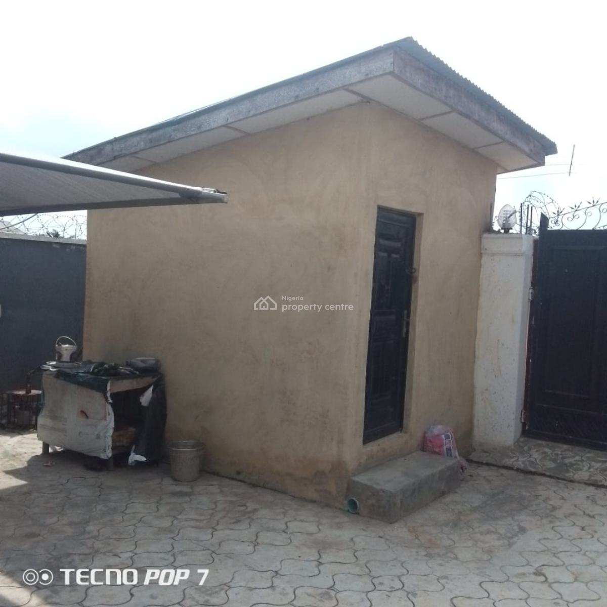P.o.p 2 Bedroom Flat Bungalow on Half Plot of Land, Unity Avenue Igbo Olomu Community, Isawo, Ikorodu, Lagos, House for Sale