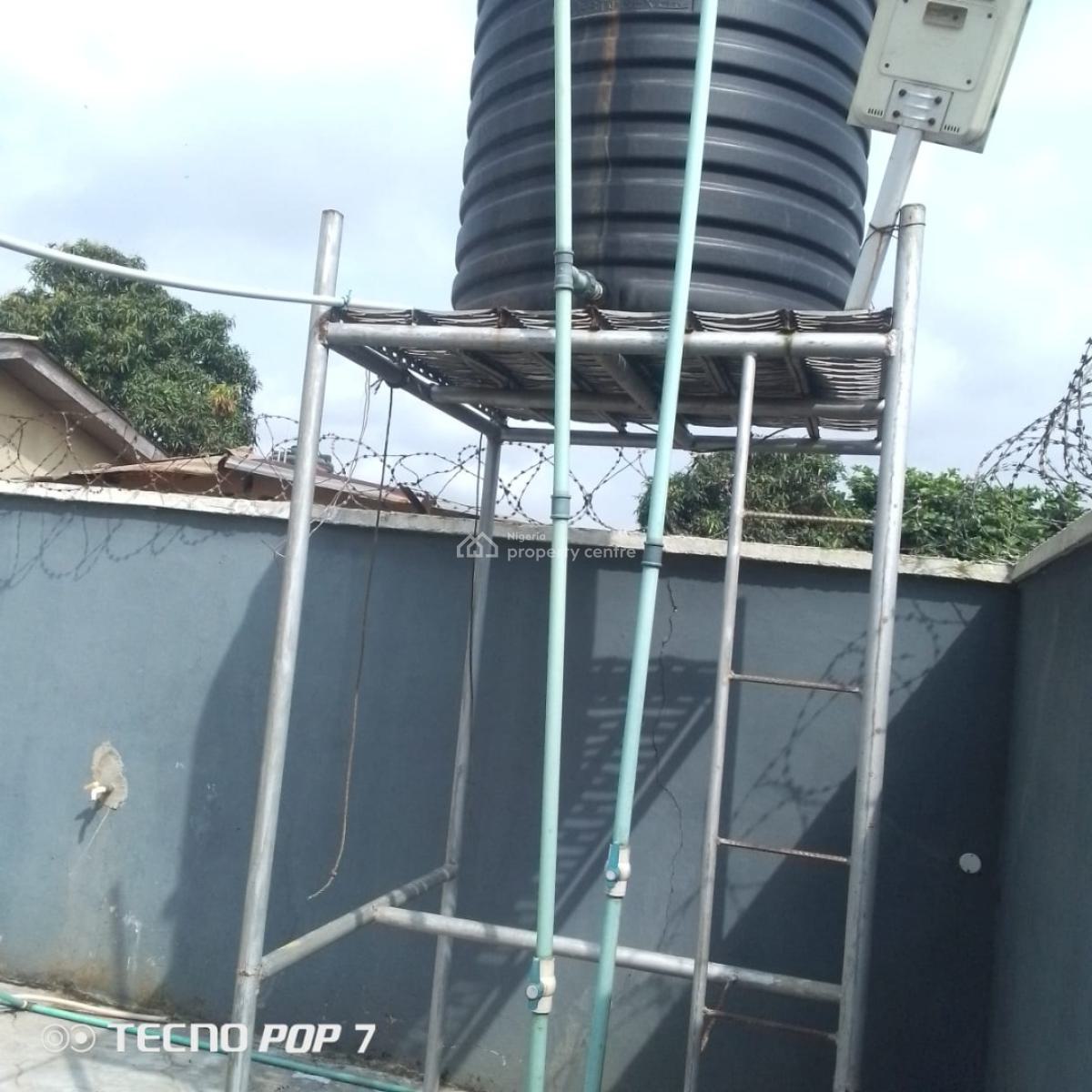 P.o.p 2 Bedroom Flat Bungalow on Half Plot of Land, Unity Avenue Igbo Olomu Community, Isawo, Ikorodu, Lagos, House for Sale