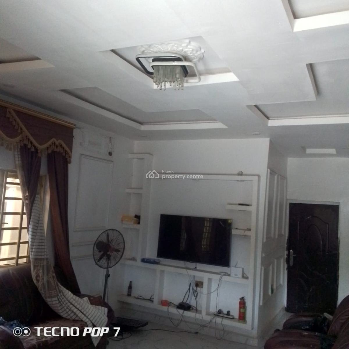 P.o.p 2 Bedroom Flat Bungalow on Half Plot of Land, Unity Avenue Igbo Olomu Community, Isawo, Ikorodu, Lagos, House for Sale