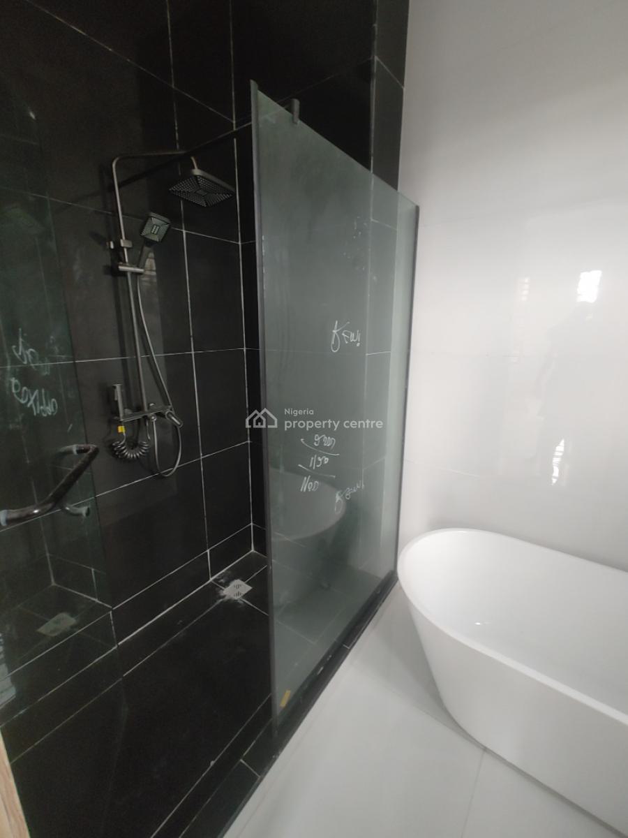 Brand New Semi Detached 4 Bedroom with Bq, Sangotedo, Ajah, Lagos, Flat / Apartment for Rent