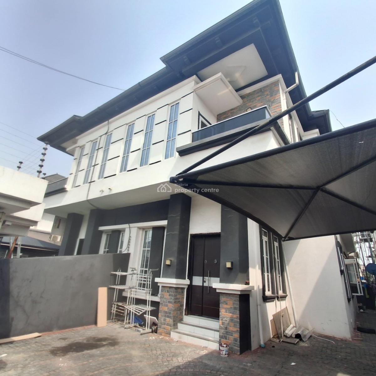 Four Bedroom Semi Detached Duplex, Osapa, Lekki, Lagos, Semi-detached Duplex for Rent