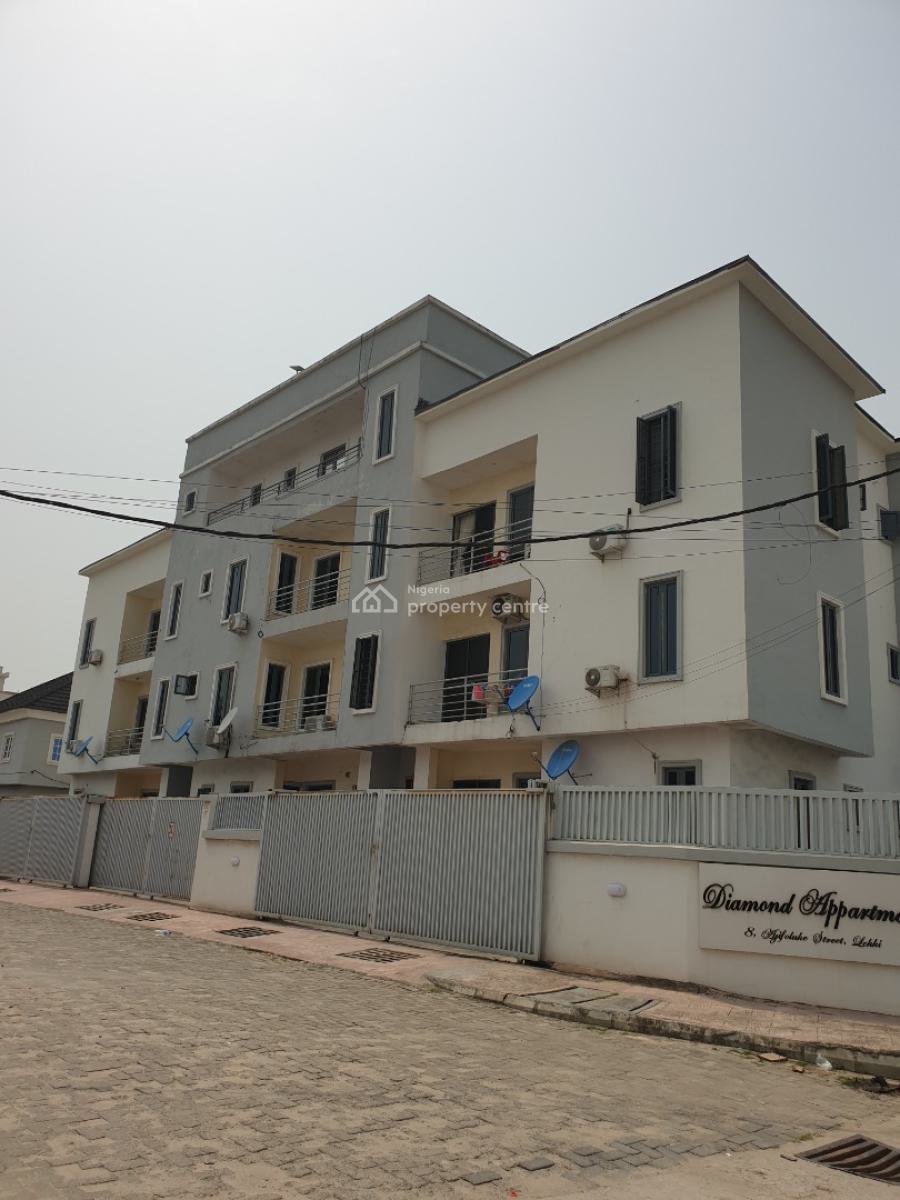 Spacious 2 Bedroom Flat, Salem Ilasan, Ikate, Lekki, Lagos, Flat / Apartment for Rent