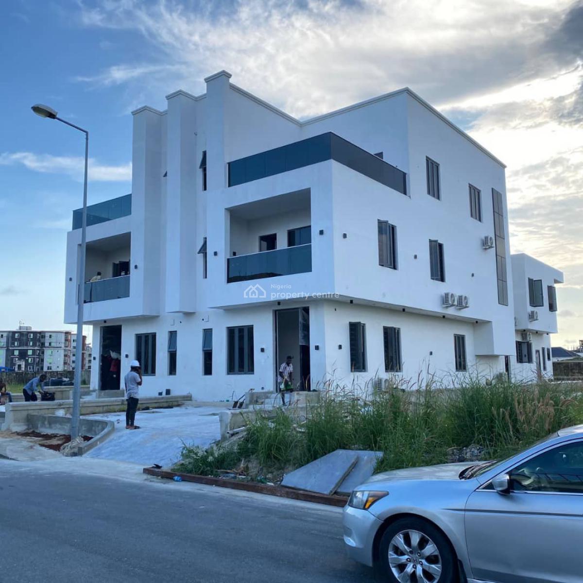 Contemporary 4 Bedroom with Bq, Swimming Pool & Gym, Cowrie Creek Estate, Ikate Elegushi, Lekki, Lagos, Semi-detached Bungalow for Sale