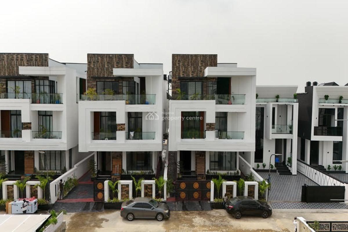 Stunning 5 Bedroom Detached House with Cinema, Swimming Pool and Bq, Chevron, Lekki, Lagos, Detached Duplex for Sale