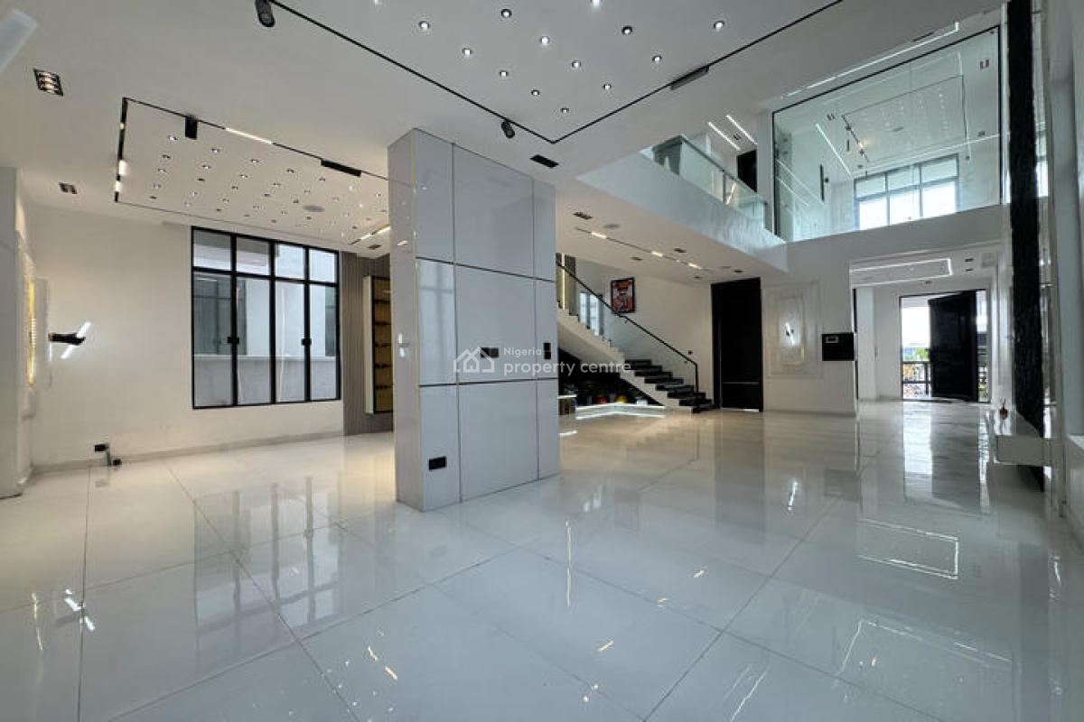 Stunning 5 Bedroom Detached House with Cinema, Swimming Pool and Bq, Chevron, Lekki, Lagos, Detached Duplex for Sale