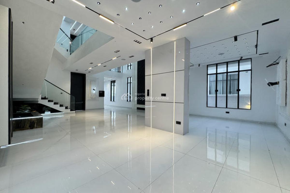 Stunning 5 Bedroom Detached House with Cinema, Swimming Pool and Bq, Chevron, Lekki, Lagos, Detached Duplex for Sale