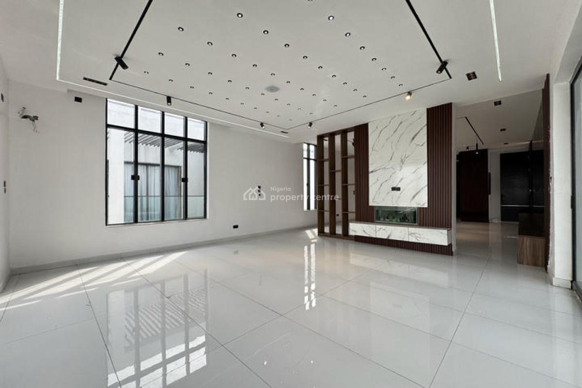 Stunning 5 Bedroom Detached House with Cinema, Swimming Pool and Bq, Chevron, Lekki, Lagos, Detached Duplex for Sale